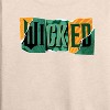 Women's - Wicked - Tear Logo Lightweight French Terry Wide Neck Long Sleeve Graphic Shirt - 2 of 4