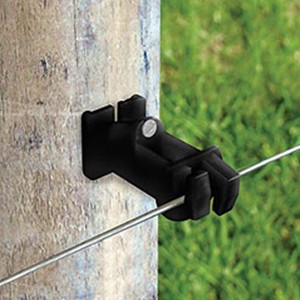 PatriotPatriot Wood Post Insulator Heavy-Duty Fencing Wire Screw On Polytape 2 inch 25 Pack - 1 of 1
