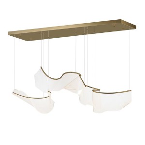 ET2 Lighting Rinkle 3 - Light Pendant in  French Gold - 1 of 4