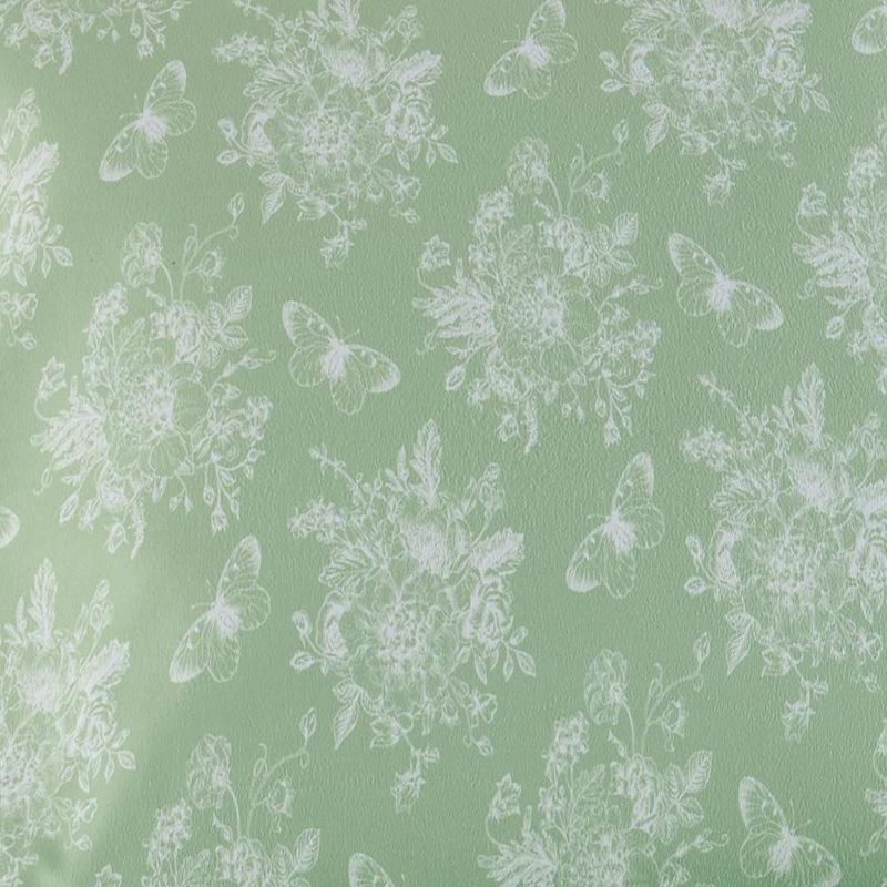 Shavel Micro Flannel Printed Sheet Set - Toile Celadon, 3 of 5