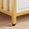 62 Inch Bookshelf, Gold Bookshelf, Modern Bookcase Storage, Metal Frame, for Office Living Room Bedroom - 4 of 4