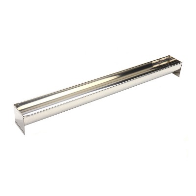 O'Creme Stainless Steel Yule Log Mold Watertight Leak-Proof 19.7 Inch x 1.97 Inch x 1.46 Inch High