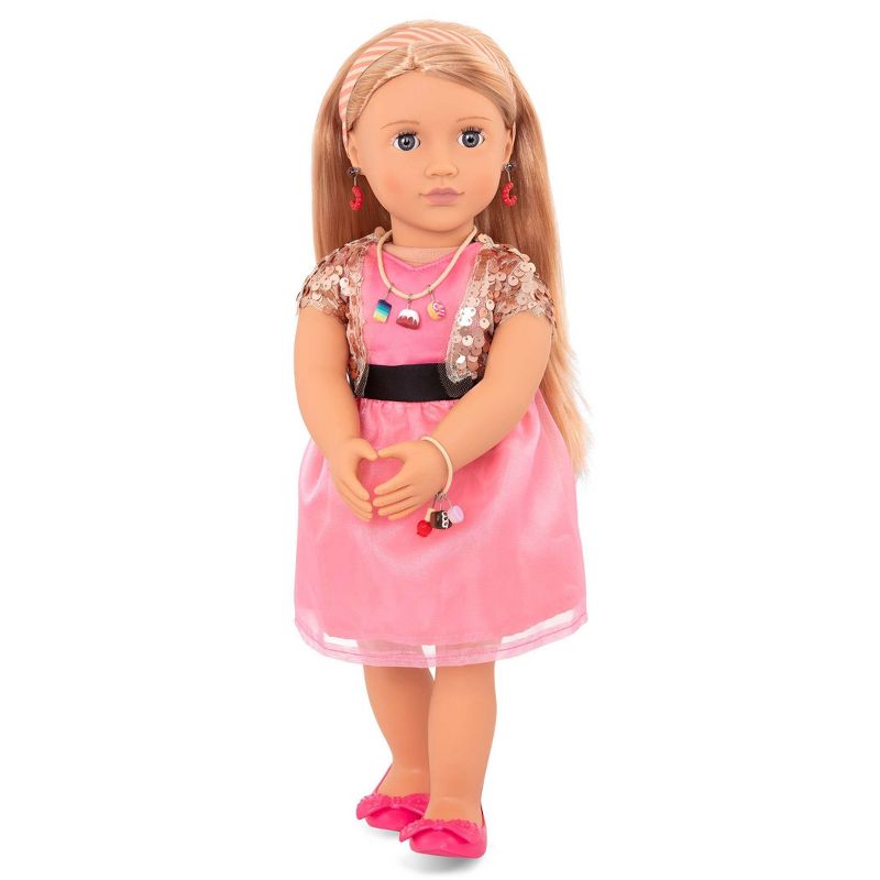 Our Generation Audra with Pierced Ears 18&#34; Jewelry Doll, 5 of 8