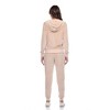 Women's 2 Piece Velour Tracksuit Set - White Mark - 4 of 4