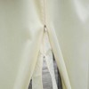 Resenkos Outdoor Garden Gazebo, Sunshade Gazebo Canopy,10' x 13' Double Roof Outdoor Gazebo Canopy Shelter with Netting & Curtains, Cream White - 4 of 4