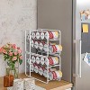 4 Pack Stackable Can Dispenser Rack, Can Storage Organizer Holder for Canned food Kitchen Cabinet Pantry - 3 of 4