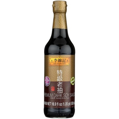 Lee Kum Kee Premium Dark Soy Sauce - 12 pack, 16.9 fo