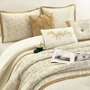 Nanshing 9pc Pillar Comforter Set Gold - 2 of 4