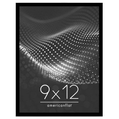 Americanflat Picture Frame - Modern Design, Shatter-Resistant Glass, Dual Sawtooth Hangers, Ideal for Home and Office Decor