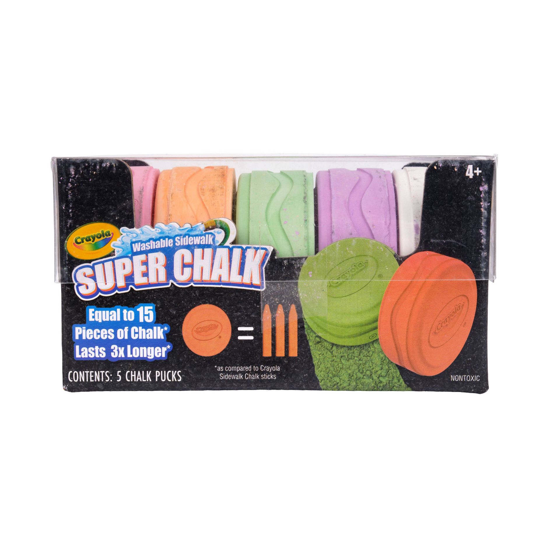 Crayola 5ct Washable Super Chalk