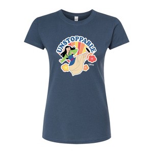 Women's - Disney - Karate Kick Unstoppable Fitted Graphic T-Shirt - 1 of 3