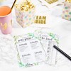 Juvale 5-Set Bridal Shower Game Cards Greenery Boho Themed Wedding Party Activity Supplies, Bingo He Said She Said Marriage Advice Up to 50 Guests - image 3 of 4