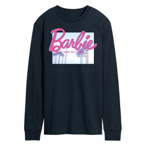 Men's - Barbie - Sunny Days Ahead Long Sleeve Graphic T-Shirt - 1 of 3