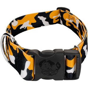 Country Brook Petz 1 1/2 Inch Deluxe Dog Collar - Sports and Athletics Collection - 1 of 4