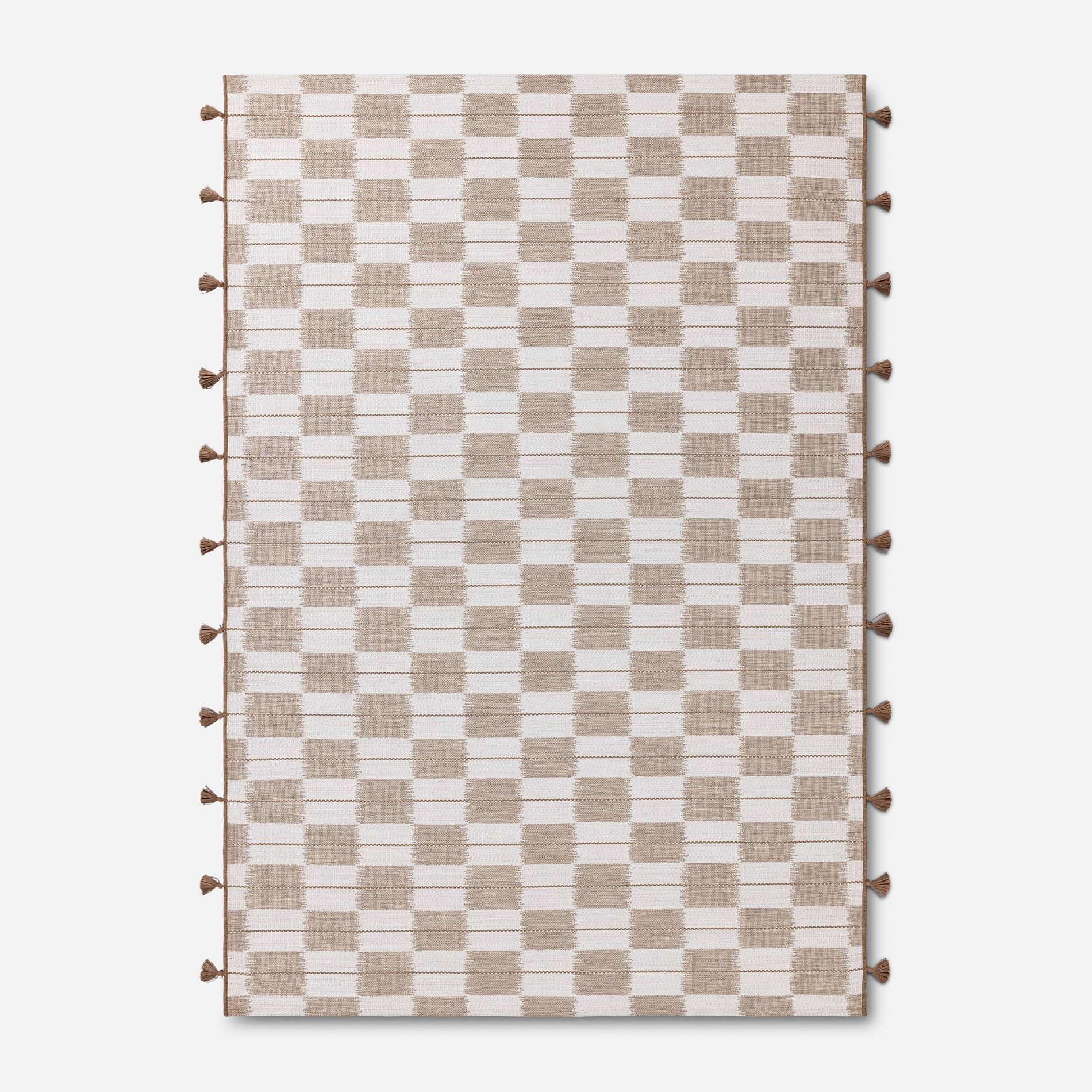Ikat Design Rectangular Woven Outdoor Area Rug - Threshold™