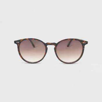 Women's Plastic Round Sunglasses - Wild Fable™ Brown