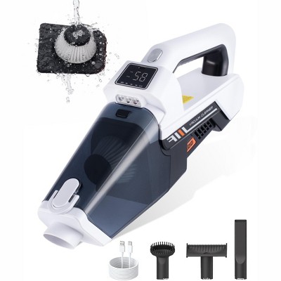 SUGIFT Cordless Handheld Vacuum Cleaner with Powerful Suction, LED Display & Fast Charging