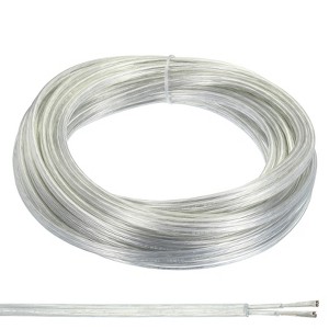 Unique Bargains Tinned Copper Insulated Heat Resistant PVC Covered 300V SVT Round Wire 18AWG - 1 of 4