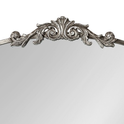 Arendahl Traditional Silver Arch Wall Mirror 40.5" x 34.5"