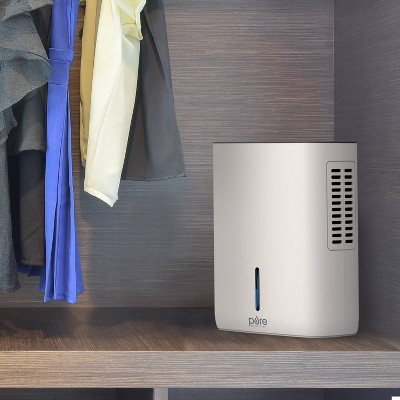 PureDry Deluxe White Mid-Sized Dehumidifier with 1.5L Tank