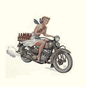 Poster Master Fairy on Motorcycle - 1 of 2