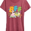 Women's - Spongebob Squarepants - Bff Patrick Short Sleeve Graphic T-Shirt - 2 of 4