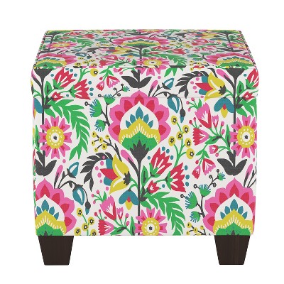 Target hot sale floral ottoman