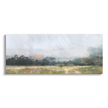 Stupell Industries Rural Field Abstract Landscape Canvas Wall Art