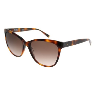 Max Mara  05L JD Womens Cat-Eye Sunglasses Havana 56mm