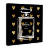 Stupell Industries Glam Brand Perfume Hearts Pattern Canvas Wall Art - 3 of 4