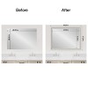 Amanti Art Mirror Makeover Bathroom Mirror Frame Border Kit - Fully Assembled Peel and Stick Frame - Mirror NOT Included - Parlor Trim - 4 of 4