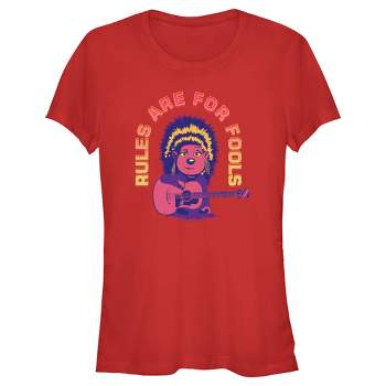 Juniors Womens Sing 2 Ash Rules Are for Fools T-Shirt