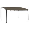 vidaXL Garden Sunshade Awning Patio Gazebo Canopy Pavilion Outdoor Balcony - Taupe 157.5" x 118.1" x 100.4" - 2 of 4