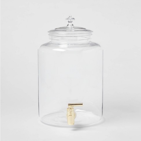 Elegant Tea Canisters : glass drink dispenser