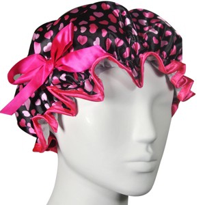Wrapables Stylish Satin Shower Cap - 1 of 4