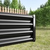 AZL1 Life Concept Planters Metal Raised Garden Bed Kit with Reinforced Construction for Outdoor Planting, Black, 91.34"*44.69"*11.81" - 3 of 4
