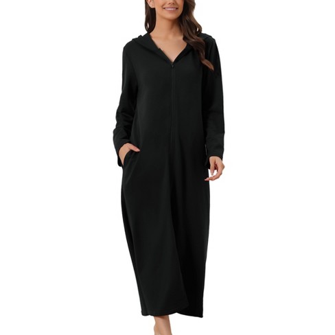 Cheibear Women's Sleepshirt Nightshirt 3/4 Sleeve Nightgown Sleep