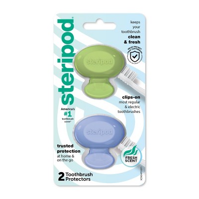 Steripod Toothbrush Protec Cover - Trial Size - 2ct