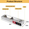 Commerical Food Warmer Lamp, Strip Food Heat Station  with Chain and Us Plug, 110v - 4 of 4