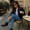 CUSHIONAIRE Women's Barbi Kitten Heel Bootie – Soft Vegan Leather, Memory Foam, Wide Widths, and Back Zipper - 2 of 4