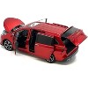 Toyota Sienna Minivan Red Metallic 1/24 Die Cast Model Car - 3 of 3