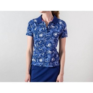 Women's Dina Golf Polo - krimson klover - 1 of 3