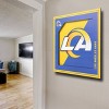 Nfl Los Angeles Chargers 3d Logo Series Wall Art - 12x12 : Target