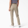 Dickies Women's Slim Straight Fit Roll Hem Carpenter Pants - 2 of 3