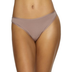 Felina Women's Blissful Basic Thong | Panty | No VPL - 1 of 2