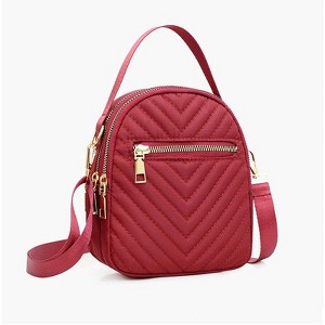 NICCI NYLON QUILTED BAG - 1 of 4