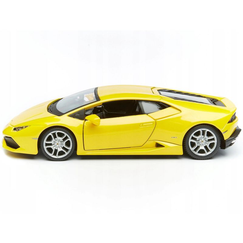 Lamborghini Huracan LP610-4 Yellow 1/24 Diecast Model Car by Maisto, 3 of 7