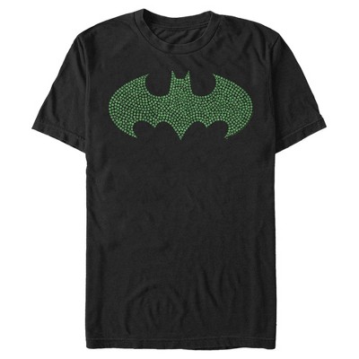 Men's Batman St. Patrick's Day Cloverfield Bat T-shirt : Target