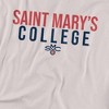 Men's Saint Marys College of California Official Stacked T-Shirt - 2 of 4