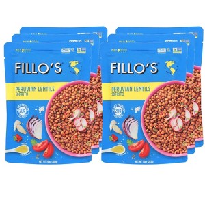 Fillo's Peruvian Lentils - Case of 6/10 oz - 1 of 4